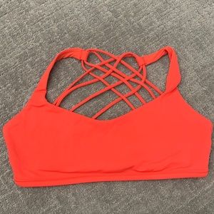 Lululemon Size 10 Sports Bra Strappy